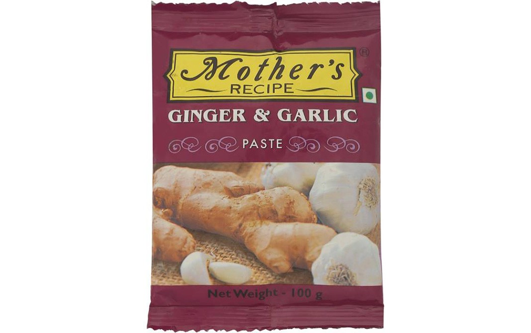 Mother's Recipe Ginger & Garlic Paste   Pack  100 grams